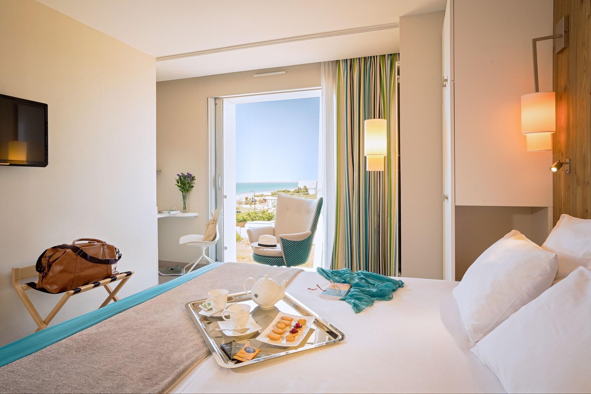 Hotel De La Baie - Thalassotherapie Previthal Donville-les-Bains Buitenkant foto