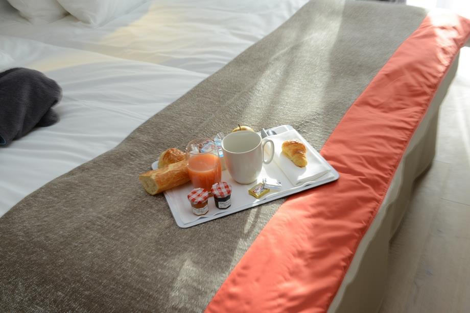 Hotel De La Baie - Thalassotherapie Previthal Donville-les-Bains Restaurant foto