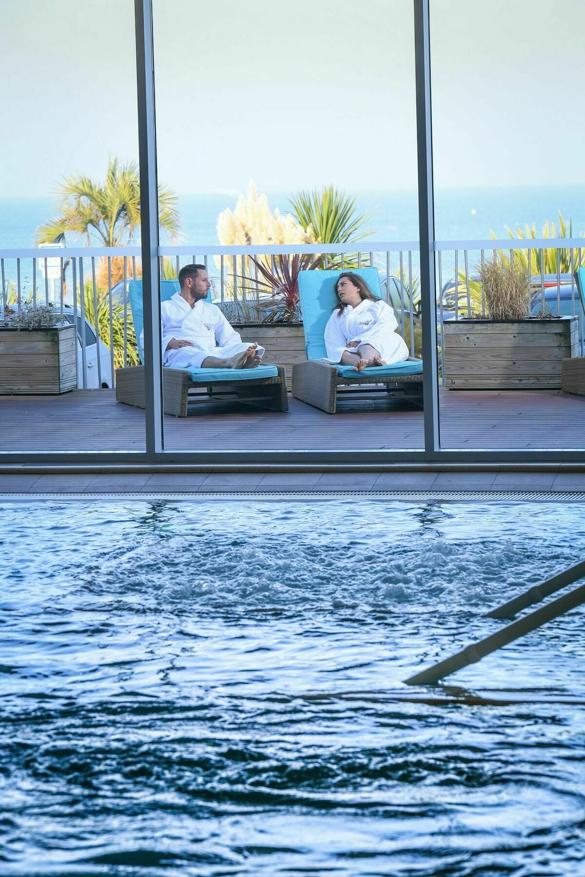 Hotel De La Baie - Thalassotherapie Previthal Donville-les-Bains Buitenkant foto